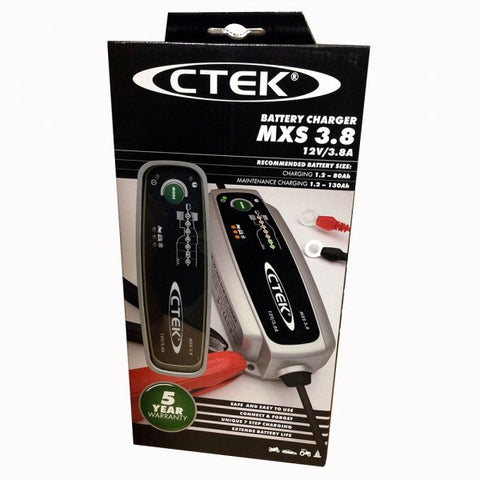 Chargeur CTEK MXS 3.8 - Batteries 12 V